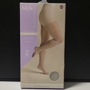 Silk Impressions Shimmer Sheer Tights XXL O6